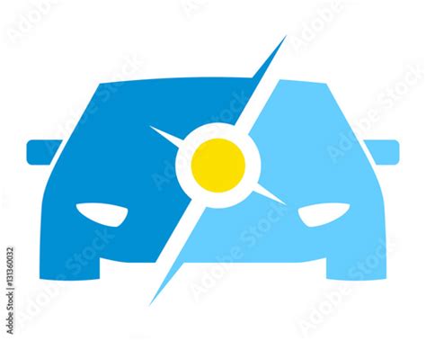 "blue car silhouette" Stock image and royalty-free vector files on ...