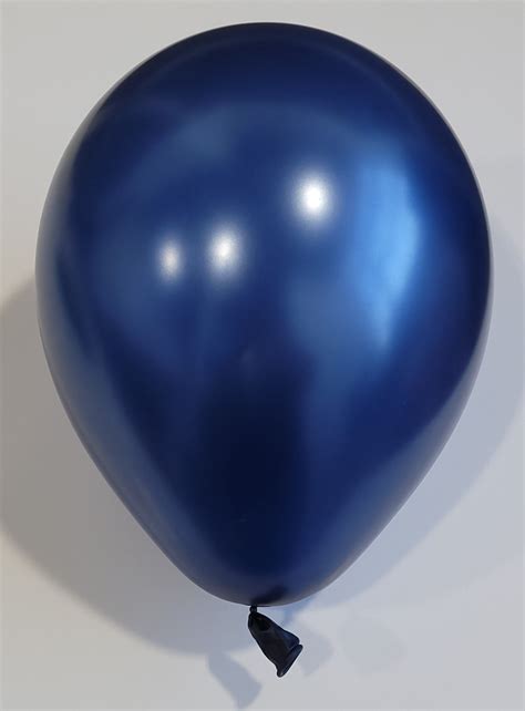 12" Metallic Midnight Blue Decomex Latex Balloons (100 Per Bag ...