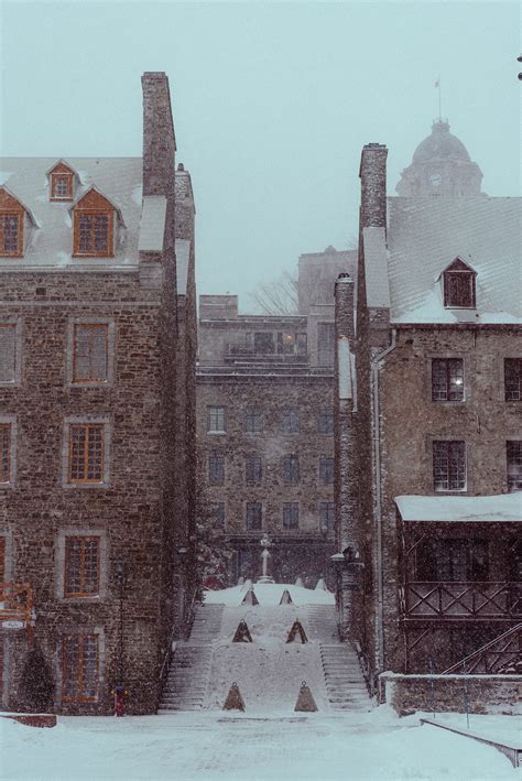 Quebec City Snowstorm on Behance