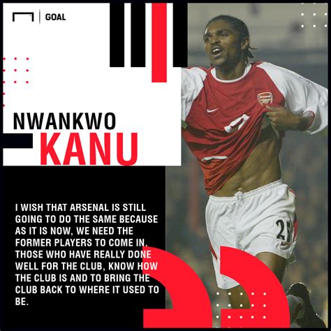 Nwankwo Kanu wants Arsenal to emulate Chelsea and appoint a former ...