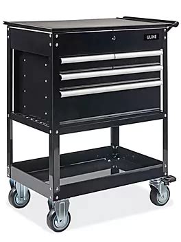 Uline Tool Cart - Black H-8520BL - Uline