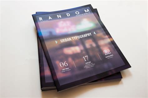 Random Magazine on Behance