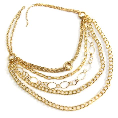 Layered Chain Necklace | AllFreeJewelryMaking.com