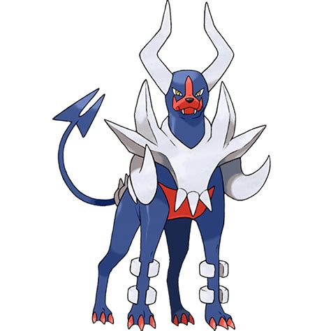 #229 Shiny Houndoom-Mega by ExoticPoke on DeviantArt