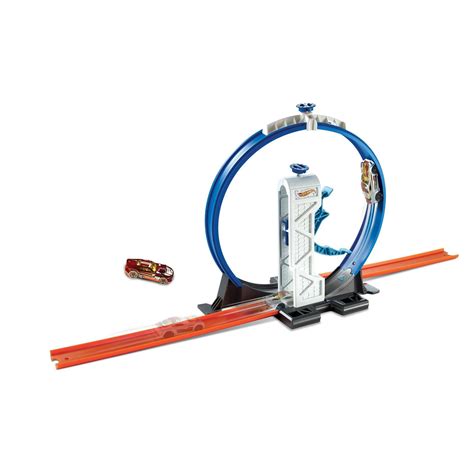 Hot Wheels Track Builder Loop Launcher Trackset - Walmart.com - Walmart.com