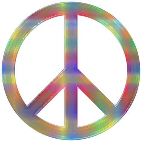 Colorful Peace Sign Clip Art Image - ClipSafari