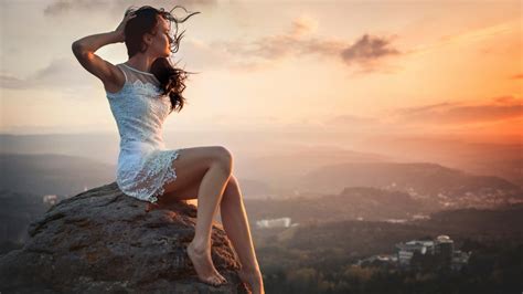 Fondos de pantalla : luz de sol, mujer, modelo, puesta de sol, piernas, sentado, fotografía ...