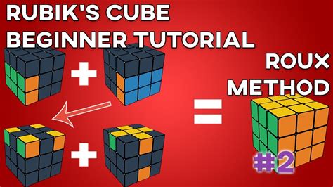 How to Solve the 3x3x3 Rubik's Cube: Roux Method - Second Block (SB Tutorial) - YouTube