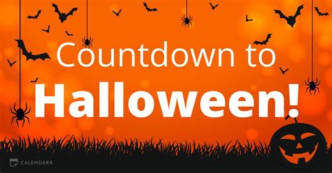 Countdown to Halloween - Calendarr