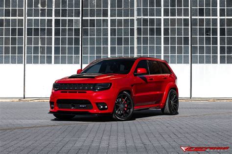 2018 Jeep Grand Cherokee SRT Red Ferrada FR4 Wheel | Wheel Front