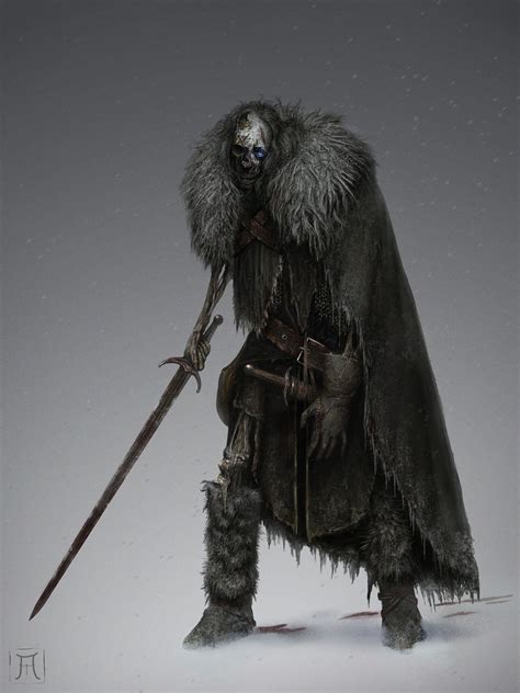 Wight, Igor Krstic on ArtStation at https://www.artstation.com/artwork/XvaED | Fantasy monster ...