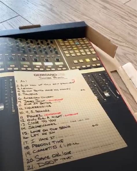 Original Tracklist for Rihanna's 'ANTI' Album Revealed in Upcoming Book ...