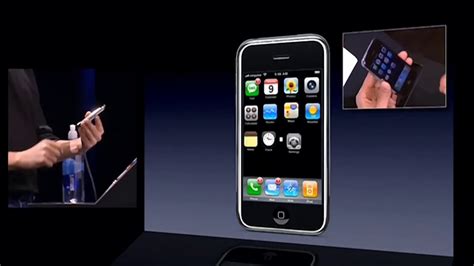 Keynote : First iPhone EVER 2007 - YouTube