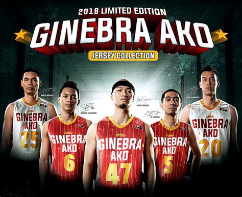 Ginebra San Miguel launches 2018 limited edition Ginebra Ako jersey ...