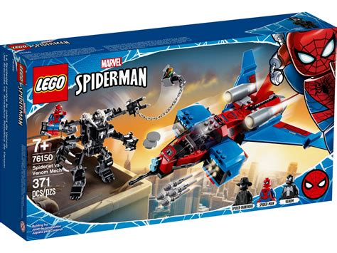 LEGO 76150 Spiderjet vs. Venom Mech – $29.99