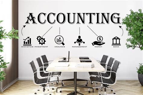 Accounting Wall Decal Office Wall Decal Office Wall Decor - Etsy