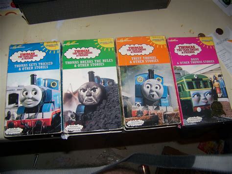 4 of my Thomas the Tank Engine VHS Tapes by jhwink on DeviantArt