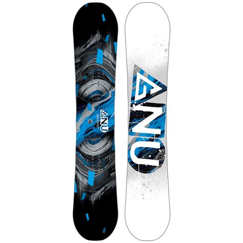 GNU Carbon Credit Asym BTX Snowboard + GNU Gateway Snowboard Bindings 2017 | evo