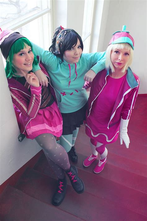 Perfect cosplay of Sugar Rush Racers