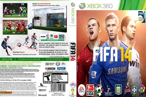 FIFA 14 Xbox 360 Box Art Cover by Marco Araujo