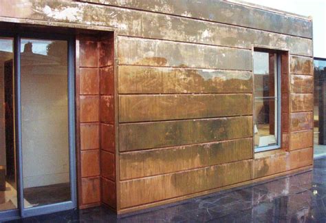 copper panels | Cladding systems, Steel cladding, Cladding