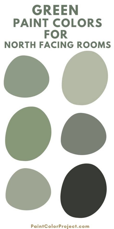 The best green paint for north facing rooms - The Paint Color Project