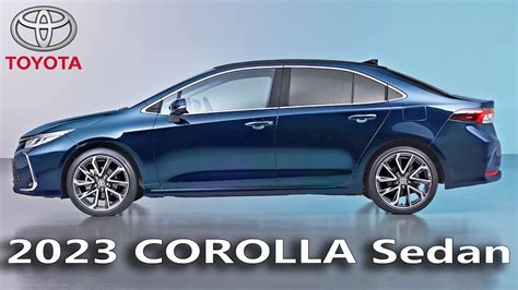 2023 Toyota Corolla Sedan - Interior & Exterior First Look - YouTube