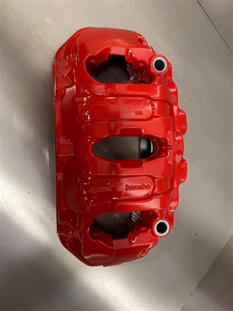 Porsche Brake Calipers Painted