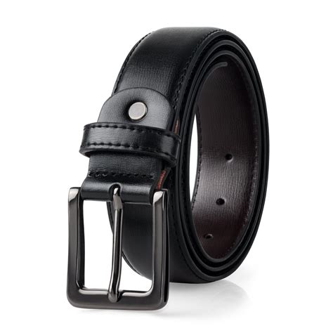 Maikun Men Leather Belt Casual Dress Belts For Men Business Work Casual ...