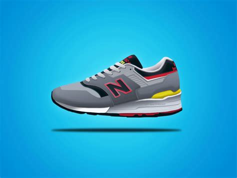 New Balance 997 - shoe illustration by Chris Wong on Dribbble