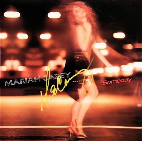 Mariah Carey signed Someday single | EstateSales.org