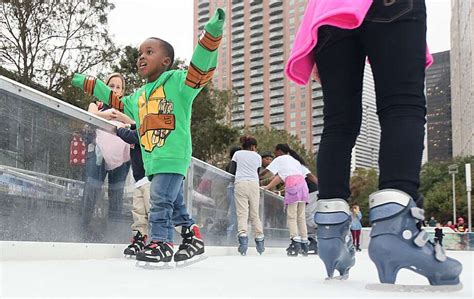 Holiday ice-skating party brings joy for deserving kids - Houston Chronicle