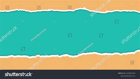 Torn Paper Effect Background Vector Illustration Stock Vector (Royalty ...