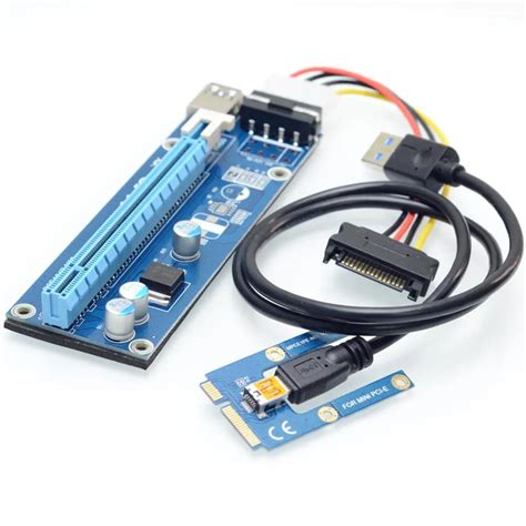 Mini PCIe to PCIe 16X for Laptop External Graphics Card Mini ITX to PCI ...