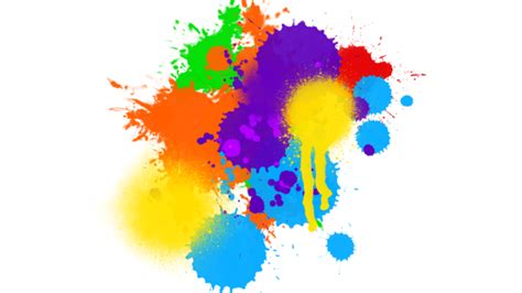 Colorful Paint Hd Transparent, Vector Color Paint, Color Paint, Paint, Ink PNG Image For Free ...