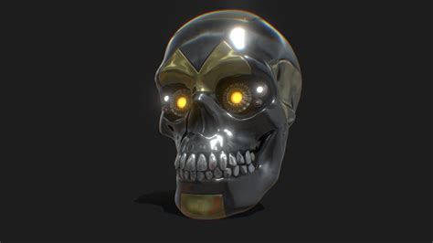 Robot skull - Download Free 3D model by stayalivedudexxx [e1c9d2c] - Sketchfab