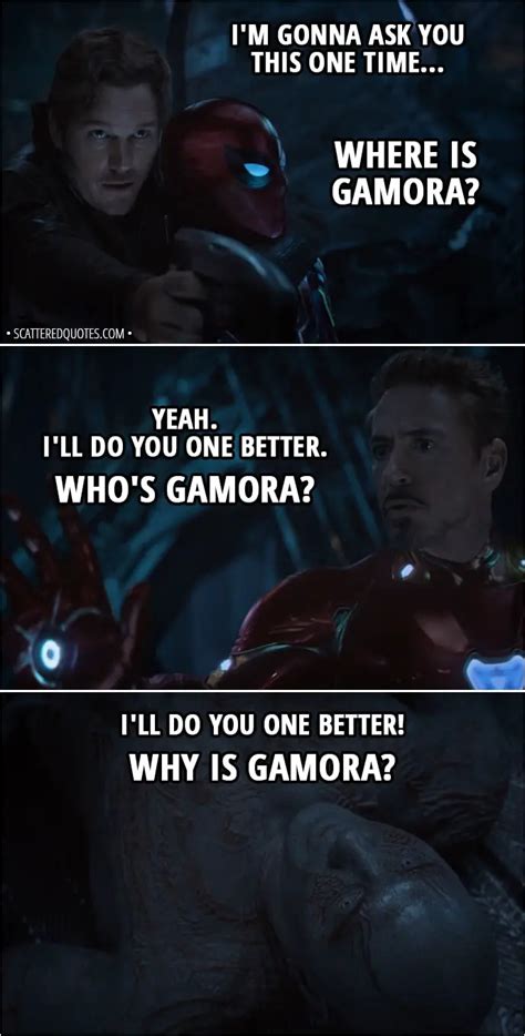 Where is Gamora? Who's Gamora? Why is Gamora? (Full Dialogue)