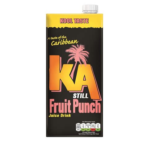 KA Still Fruit Punch Juice Drink, 1 L: Amazon.co.uk: Prime Pantry