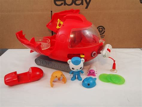 The Octonauts Gup X Launch And Rescue Vehicle Sounds 2011 Mattel | #4579309845