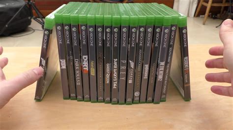 Xbox One X - Game collection so far - YouTube