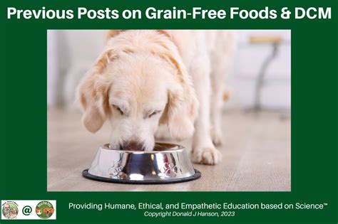 Previous Posts on Grain-Free Foods and DCM - Force Free Pets