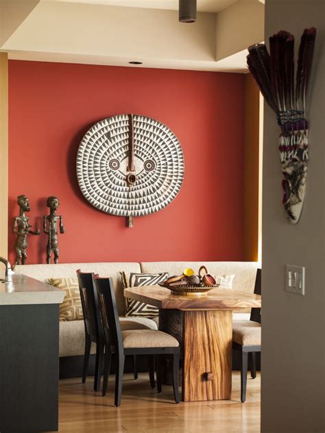 Accent Wall | African interior design, African home decor, African inspired decor