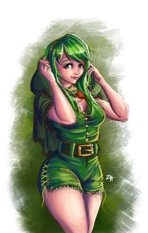 Saria All Grown Up (Zelda: Ocarina of Time) by itftjte on DeviantArt