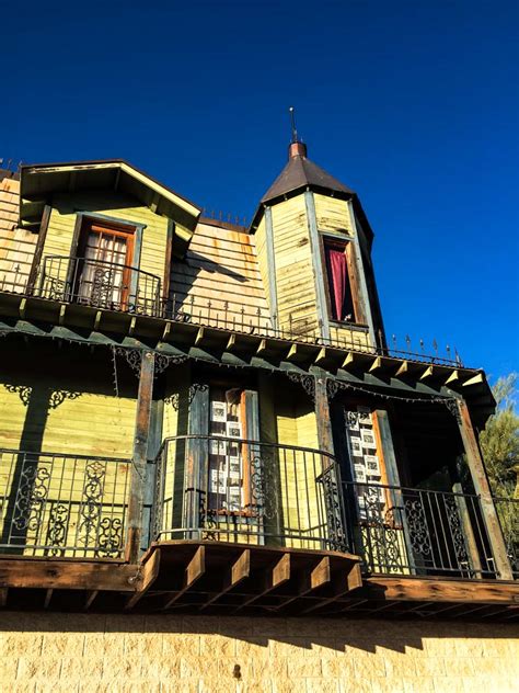 The Haunted Goldfield Ghost Town Site Near The Devil's Playground