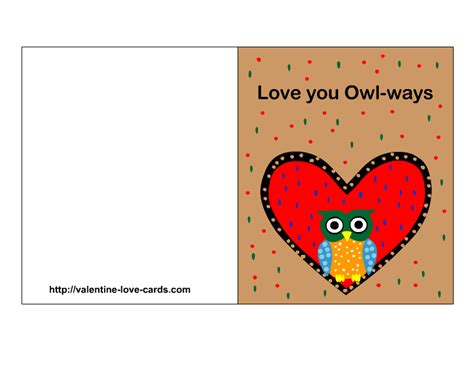 Free Printable I Love You Cards For Him - H0dgehe