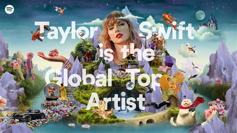 SPOTIFY | 2023 Wrapped - Taylor Swift Global Top Artist of the Year - YouTube