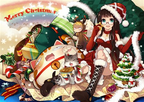 My Little Crazy World...: [Picture] Cute Christmas Anime Pictures!