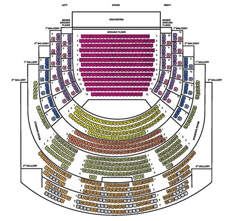 Ziff Opera House Seating Chart