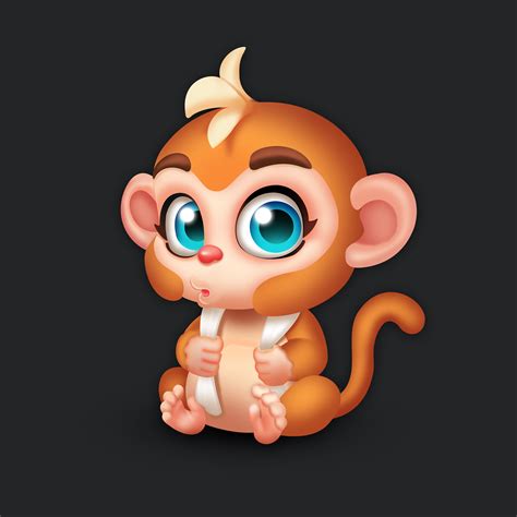 Monkey Game Character 🐵 on Behance