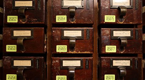 The Library of Congress released a fascinating history of card catalogs. Wait, come back! - Vox